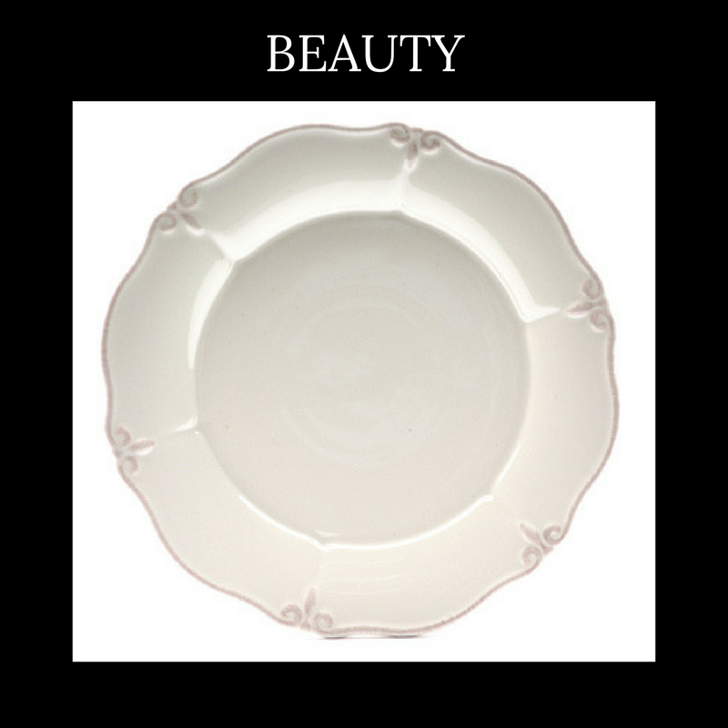 french dinner plate
